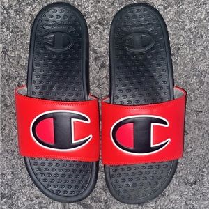 Red Champion Slides
